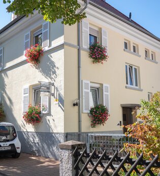 Hausansicht | Neckar-Koje | Neckarsulm | HeilbronnerLand | © Neckar-Koje