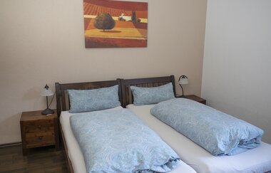 Doppelzimmer in der Neckar-Koje | Neckarsulm | HeilbronnerLand | © Neckar-Koje
