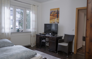 Doppelzimmer mit eigenem Badezimmer | Neckar-Koje | Neckarsulm | HeilbronnerLand | © Neckar-Koje