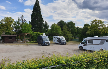 Wohnmobilpark Ostertag in Untermünkheim | © Hohenlohe Schwäbisch Hall