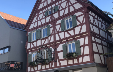 Pension Pauserei Außenansicht | Oedheim | HeilbronnerLand | © Caroline Leix