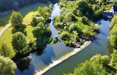Rückzugsort Ferienhaus Renkenmühle im Jagsttal bei Mulfingen | © Touristikgemeinschaft Hohenlohe e. V. | Fotografie, Blaufelden
