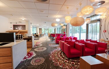 qubixx in Schwäbisch Hall: Lobby | © Hohenlohe Schwäbisch Hall