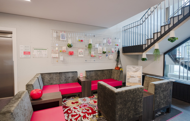 qubixx in Schwäbisch Hall: Treppenhaus | © Hohenlohe Schwäbisch Hall