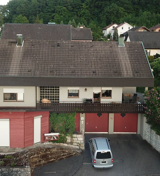 Die Ferienwohnung liegt in einem Einfamilienhaus mit Garage | © Touristikgemeinschaft Hohenlohe e. V.