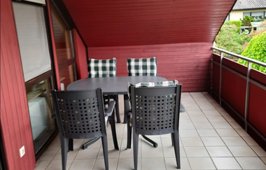 Balkon Ferienwohnung Renate Roth, Bretzfeld | © Touristikgemeinschaft Hohenlohe e. V.