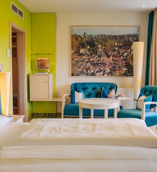 Ringhotel Hohenlohe in Schwäbisch Hall: Gästezimmer | © Hohenlohe Schwäbisch Hall