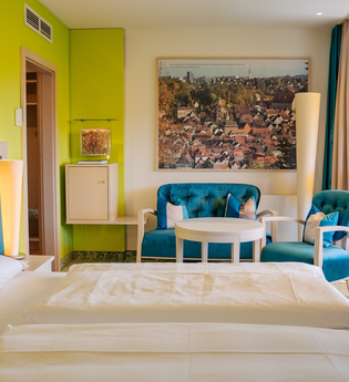 Ringhotel Hohenlohe in Schwäbisch Hall: Gästezimmer | © Hohenlohe Schwäbisch Hall
