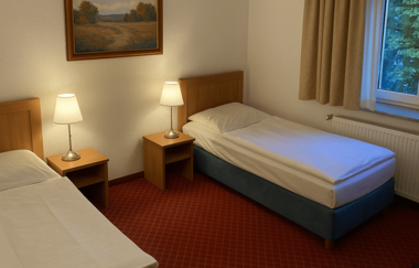 Zweibettzimmer Hotel Schillerplatz | © Hohenloher Perlen