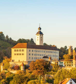 Schloss Horneck Außenansicht | Gundelsheim | HeilbronnerLand | © Hotel Schloss Horneck