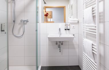 Schlosshotel Horneck Badezimmer | Gundelsheim | HeilbronnerLand | © Marcel Tschamke Fotografie