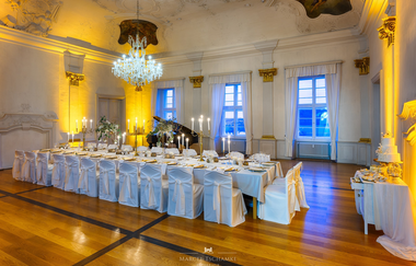 Schlosshotel Horneck gedeckte Tafel | Gundelsheim | HeilbronnerLand | © Marcel Tschamke Fotografie