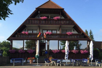 Seehotel Storchenmühle in Fichtenau: Außenansicht | © Hohenlohe Schwäbisch Hall