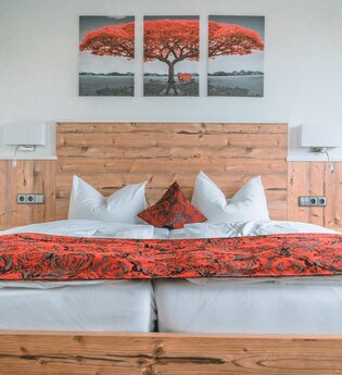 Sonne Hotel Garni - Doppelzimmer | Bad Friedrichshall | HeilbronnerLand | © Sonne Hotel Garni