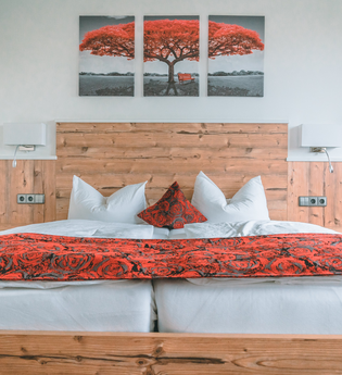 Sonne Hotel Garni - Doppelzimmer | Bad Friedrichshall | HeilbronnerLand | © Sonne Hotel Garni