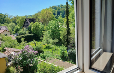 Träumen unter Bäumen in Kirchberg: Außenansicht | © Hohenlohe Schwäbisch Hall