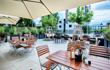 Biergarten | Welcome Hotel Neckarsulm | © Welcome Hotel Neckarsulm