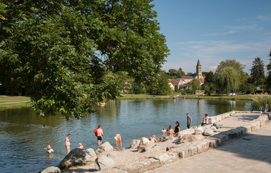 Wohnmobilhalt „Am Elsenzer See“ | © Stadt Eppingen