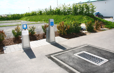 Zu sehe nist eine Entsorgungstation für Wohnmobile. Walldürn im Odenwald. | © Goldschmitt techmobil GmbH