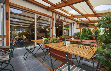 Biergarten Flair Hotel Landgasthof Roger | Löwenstein | HeilbronnerLand | © Flair Hotel Landgasthof Roger