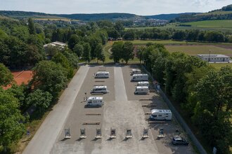 Wohnmobilstellplatz an der Solymar Therme | © Unbekannt
