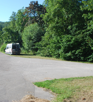Wohnmobilstellplatz an der Tauber- am Sportplatz Creglingen | © Liebliches Taubertal