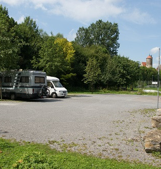 Wohnmobilstellplatz "Auf dem Kies" in Besigheim | © Stadt Besigheim