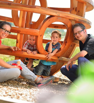 Wohnmobilstellplatz beim Streuobsterlebnispfad Sulzfeld | © Land der 1000 Hügel - Kraichgau-Stromberg
