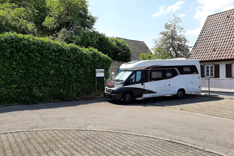 Wohnmobilstellplatz Burggraben in Vellberg | © Hohenlohe + Schwäbisch Hall e. V.