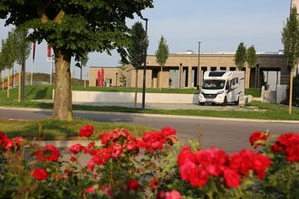 Wohnmobilstellplatz Genossenschaftskellerei Heilbronn | HeilbronnerLand | © Genossenschaftskellerei Heilbronn