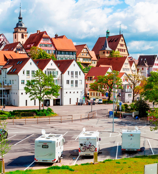 Wohnmobilstellplatz im Metterbogen Bietigheim-Bissingen | © 3B-Tourismus-Team