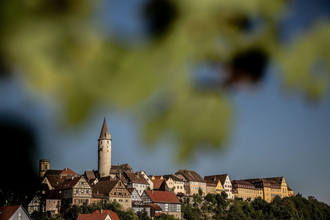 Stadtkulisse von Kirchberg an der Jagst | © Hohenlohe + Schwäbisch Hall Tourismus e. V.