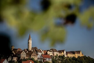Stadtkulisse von Kirchberg an der Jagst | © Hohenlohe + Schwäbisch Hall Tourismus e. V.