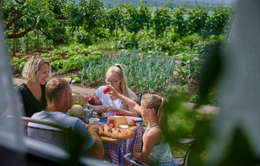 Wohnmobilstellplatz Panoramaweingut Baumgärtner Sachsenheim | © Stadt Sachsenheim