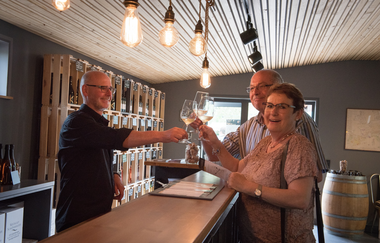 Verkostung | Weingut Schönbrunn | HeilbronnerLand | © Weingut Schönbrunn