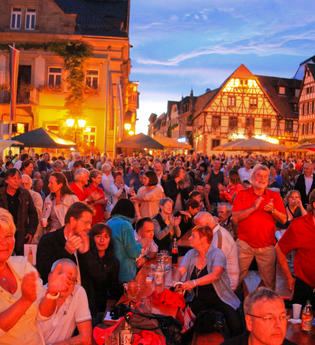"Bretten live" - Das Musikwochenende auf dem Brettener Marktplatz