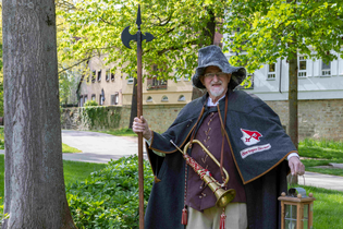 "Nachtwächter trifft Hamballe" mit Fritz Offenhäuser | © Touristikgemeinschaft Hohenlohe e.V. | Stadt Öhringen
