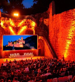 13. Wertheimer Burgfilmfest - Open Air Kino auf der Burg