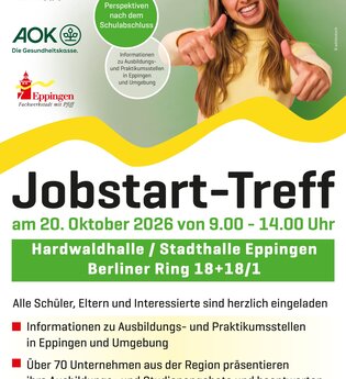 Plakat Jobstart-Treff 2026