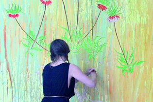 30. Künstlerfahnenfestival "Verspeise die leise Weise", Nicole Bianchet