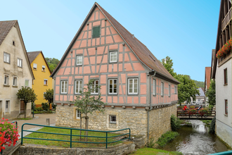 Historisches Fachwerk-Rathaus in Mulfingen-Ailringen | © Touristikgemeinschaft Hohenlohe e. V.  | Andi Schmid, Fotolevel