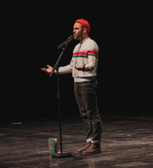 Poetry Slam Allstars Philipp Herold (Foto: Hannah Boomgaarden)
