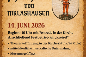 550 Jahre Pfeifer von Niklashausen | © Geschichts- und Kulturverein "Der Pfeifer" Niklashausen