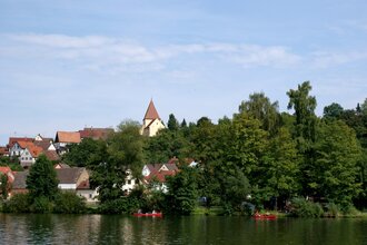 70 Jahre DLRG Urphar: Sommerfest mit Fischerstechen | © TOURISMUS REGION WERTHEIM GmbH