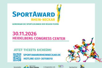9. SportAward Rhein-Neckar 2026 – gemeinsam die Sportler:innen der Region feiern