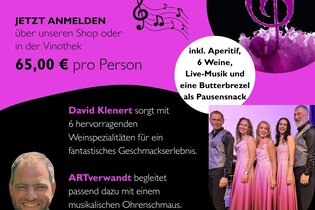 A Cappella und Wein im Weingut Klenert