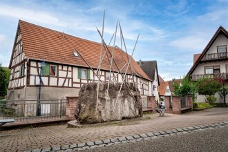 Abendlicher Ortsrundgang in Mingolsheim