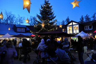 Adventszauber im Wildpark Schwarzach
