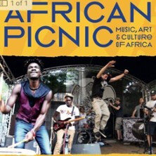 Musiker auf einer Bühne beim African Picnic Festival. | © links im Bild