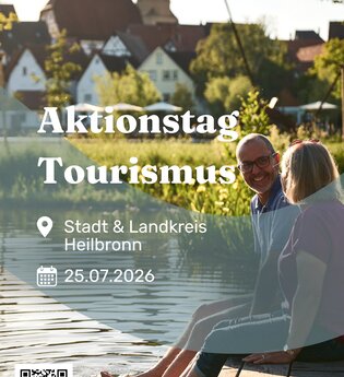 Aktionstag Tourismus 2026, Plakat Heilbronner Land | © Heilbronner Land